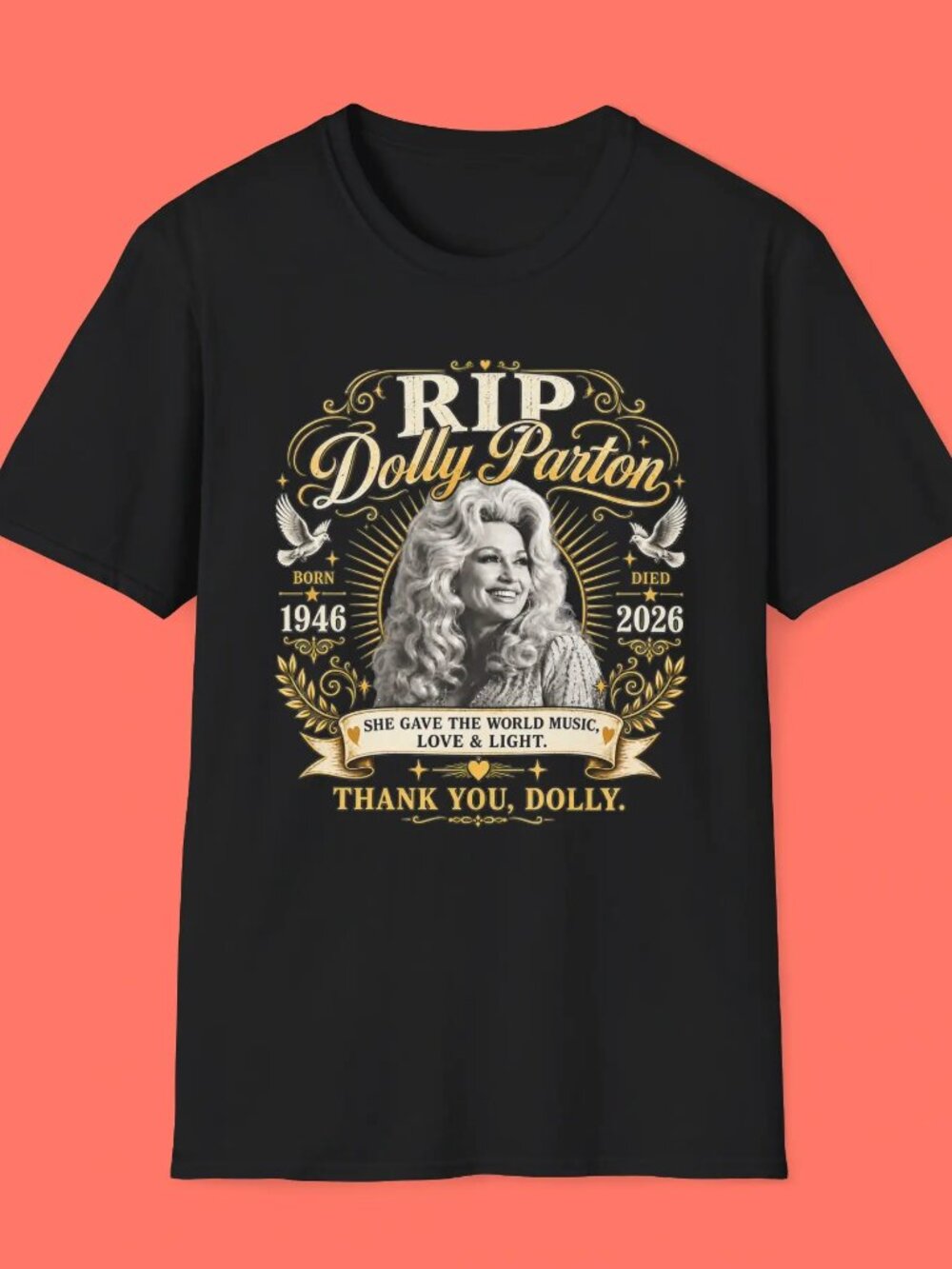 Dolly Parton RIP T Shirt